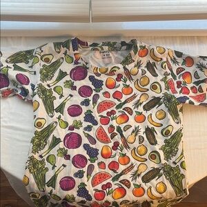 Svaha rainbow vegetable T-shirt for kids